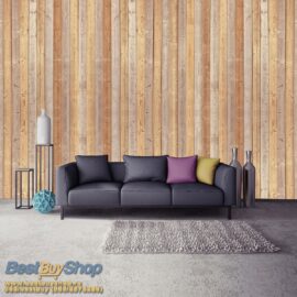 254x184 Texture (Wooden Wall Brown Shades) - Zid od drveta - Daske na zidu - 3D fototapeta zidni mural foto tapeta