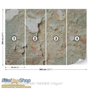 2694p8-1 beton malter vintage fototapeta foto tapeta 3d tapete fototapet