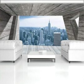 368x254 City (New York Terrace Panorama) - New York - Most - Grad - 3D fototapeta zidni mural foto tapeta
