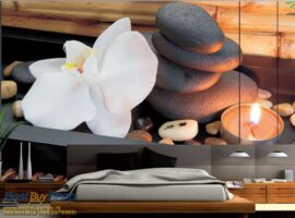 368x254 Spa Relax Accessories - Sauna - Zen - Relaksacija - 3D fototapeta zidni mural foto tapeta