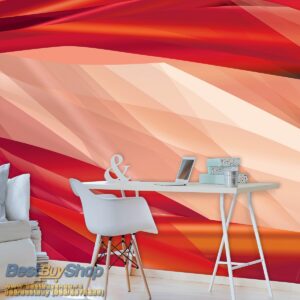 568P8-5 crveno apstrakcija fototapeta foto tapeta 3d tapete fototapet 368x254 Abstraction (Red Refraction) - Crvena apstrakcija - 3D fototapeta zidni mural foto tapeta