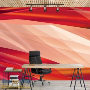 568P8-8 crveno apstrakcija fototapeta foto tapeta 3d tapete fototapet 368x254 Abstraction (Red Refraction) - Crvena apstrakcija - 3D fototapeta zidni mural foto tapeta