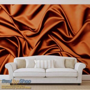 368x254 Abstraction (Satin Copper) - Saten - Bakar boja - Svila - 3D fototapeta zidni mural foto tapeta