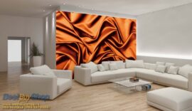 368x254 Abstraction (Satin Copper) - Saten - Bakar boja - Svila - 3D fototapeta zidni mural foto tapeta