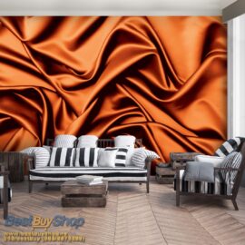 368x254 Abstraction (Satin Copper) - Saten - Bakar boja - Svila - 3D fototapeta zidni mural foto tapeta