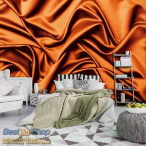 368x254 Abstraction (Satin Copper) - Saten - Bakar boja - Svila - 3D fototapeta zidni mural foto tapeta
