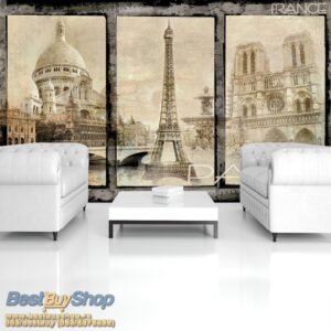 Living room 368x254 City (Paris Monuments) - Pariz - Francuska - France - 3D fototapeta zidni mural foto tapeta