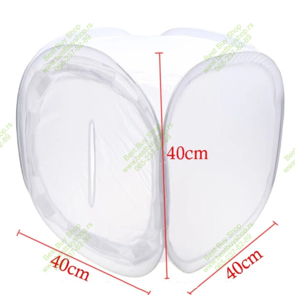 mini studio sa pozadinama light box, lightbox, fotobox, foto box, foto kocka, foto tent