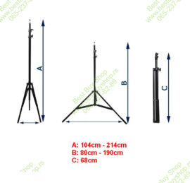 Studijski stalak (max visina 214cm)