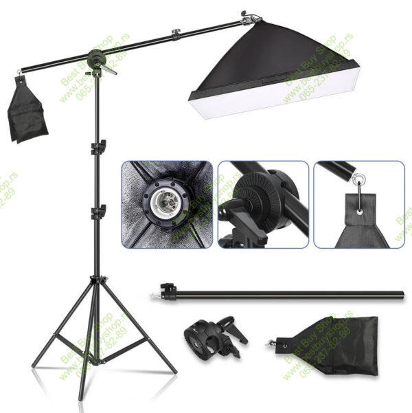 boom arm grip za softbox foto rasvetu