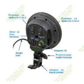 Softbox 50x70cm za 4 sijalice soft box 4xE27