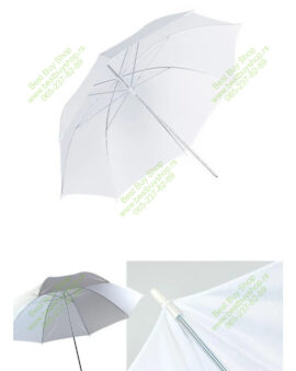 kada se koristi kisobran u fotografisanju Kisobran beli 83cm studijski soft providni