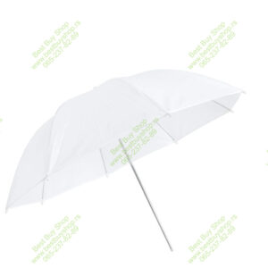 kisobran za slikanje Kisobran beli 83cm studijski soft providni