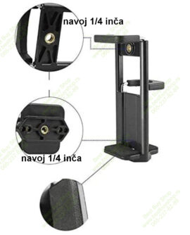 Nosač za mobilni telefon i tablet 2u1 adapter