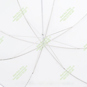 transparentni kisobran za fotografisanje Kisobran beli 83cm studijski soft providni