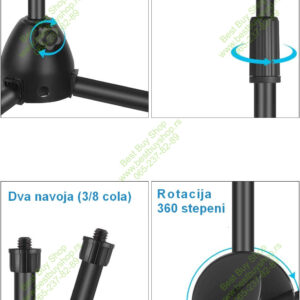 tripod za mikrofon