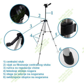 tronožac za gopro kameru