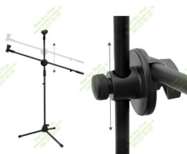 Mikrofonski stalak, nosač za dva mikrofona