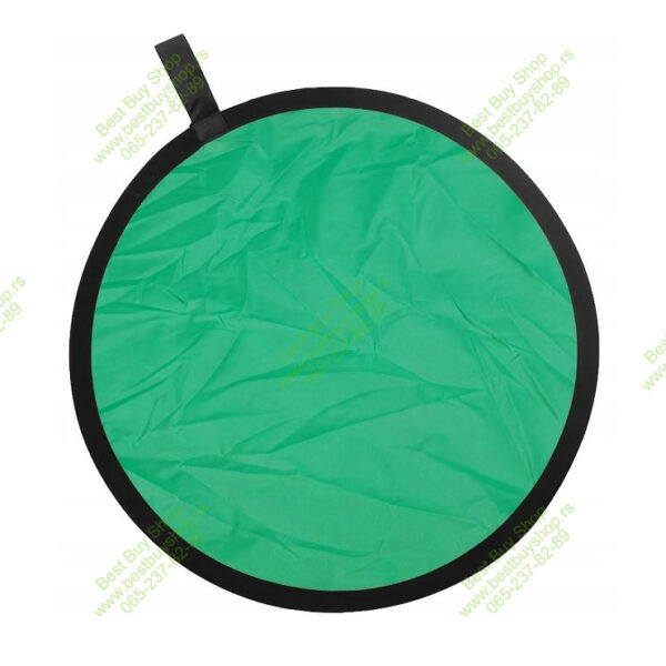zelena zilberica zeleni reflektujuci disk green
