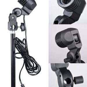 Foto kišobran beli 110cm sa stalkom 240cm