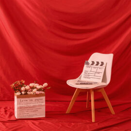 pozadina u crvenoj boji Crvena pozadina za foto studio 3x2m