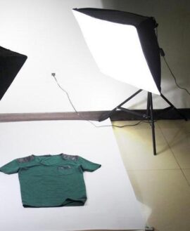 Bela pozadina za foto studio 2x1m