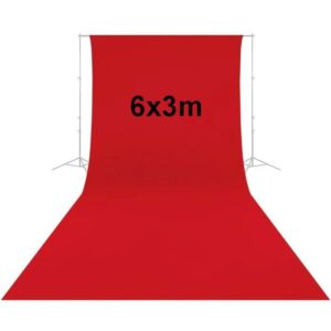 crvena-pozadina-za-fotografisanje Crvena pozadina za foto studio 6x3m