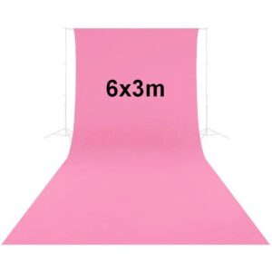 Roza pozadina za foto studio 6x3m