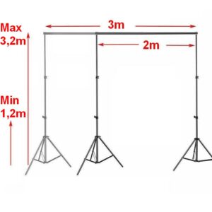 Nosač 3m x 3.2m i foto pozadine