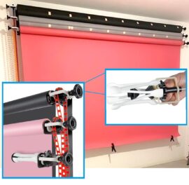 Zidni nosac za 3 pozadine