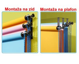 Zidni nosac za 3 pozadine