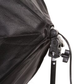Softbox 40x40cm sa sijalicom 135W i stalkom 2m