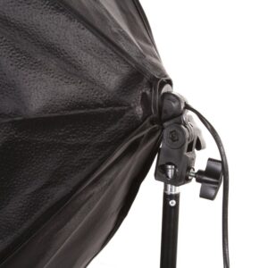 Softbox 40x40cm sa sijalicom 135W i stalkom 2m