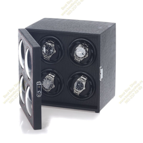 kutija-za-automatic-satove Kutija za automatik satove WW4 Bullseye Croco-BL LED/Bon Mercato/Germany