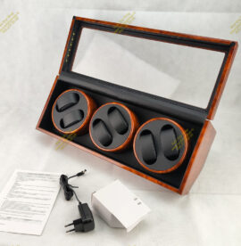 Kutija za automatik satove WW6 Trapez MA-BL-LED/Bon Mercato/Germany