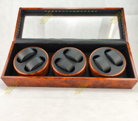 Kutija za automatik satove WW6 Trapez MA-BL-LED/Bon Mercato/Germany