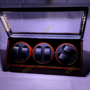 Kutija za automatik satove WW6 Trapez MA-BL-LED/Bon Mercato/Germany