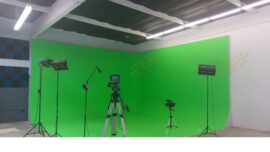 Zeleni foto studio 36m2 green screen chromakey pozadina - model 2